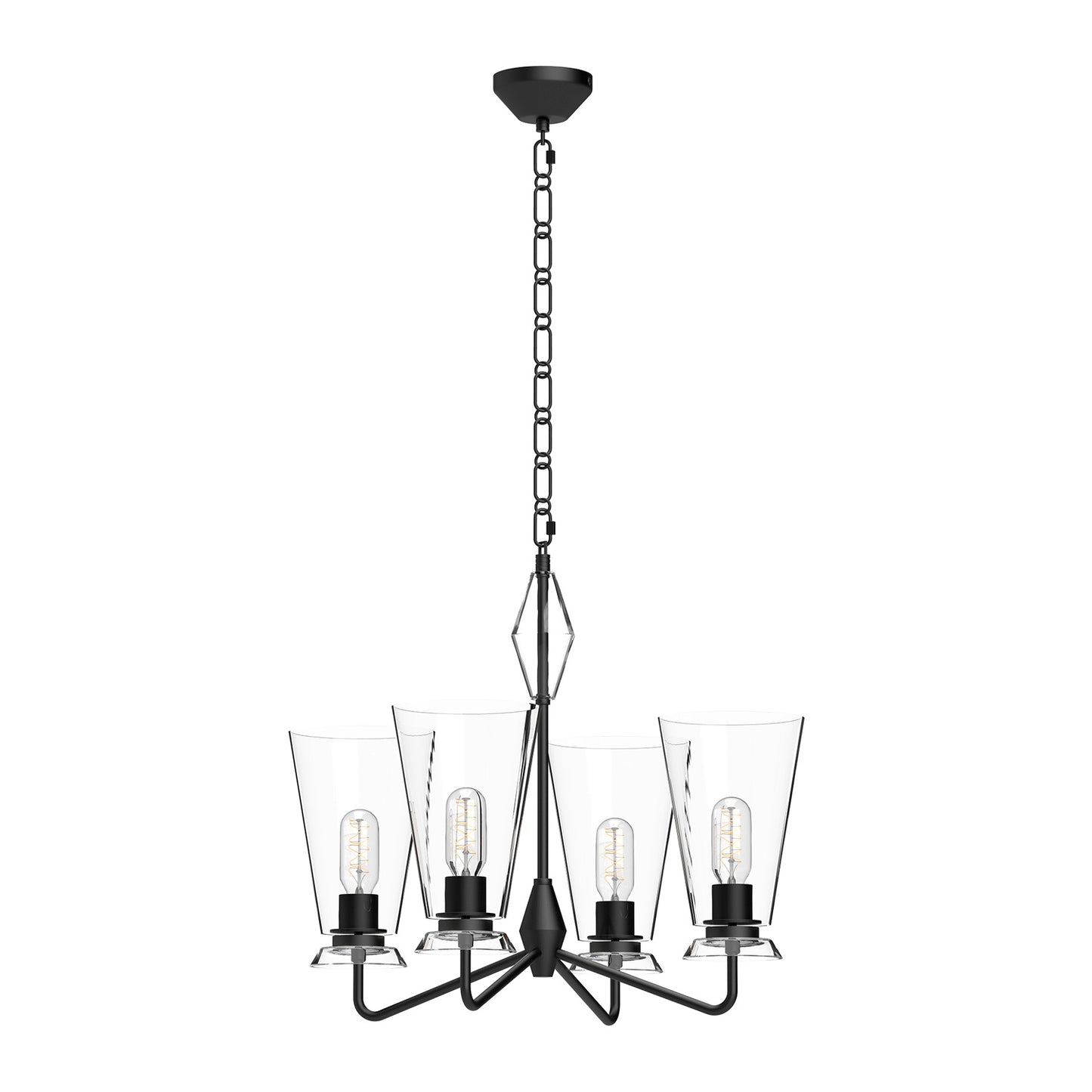 Salem Four Light Chandelier