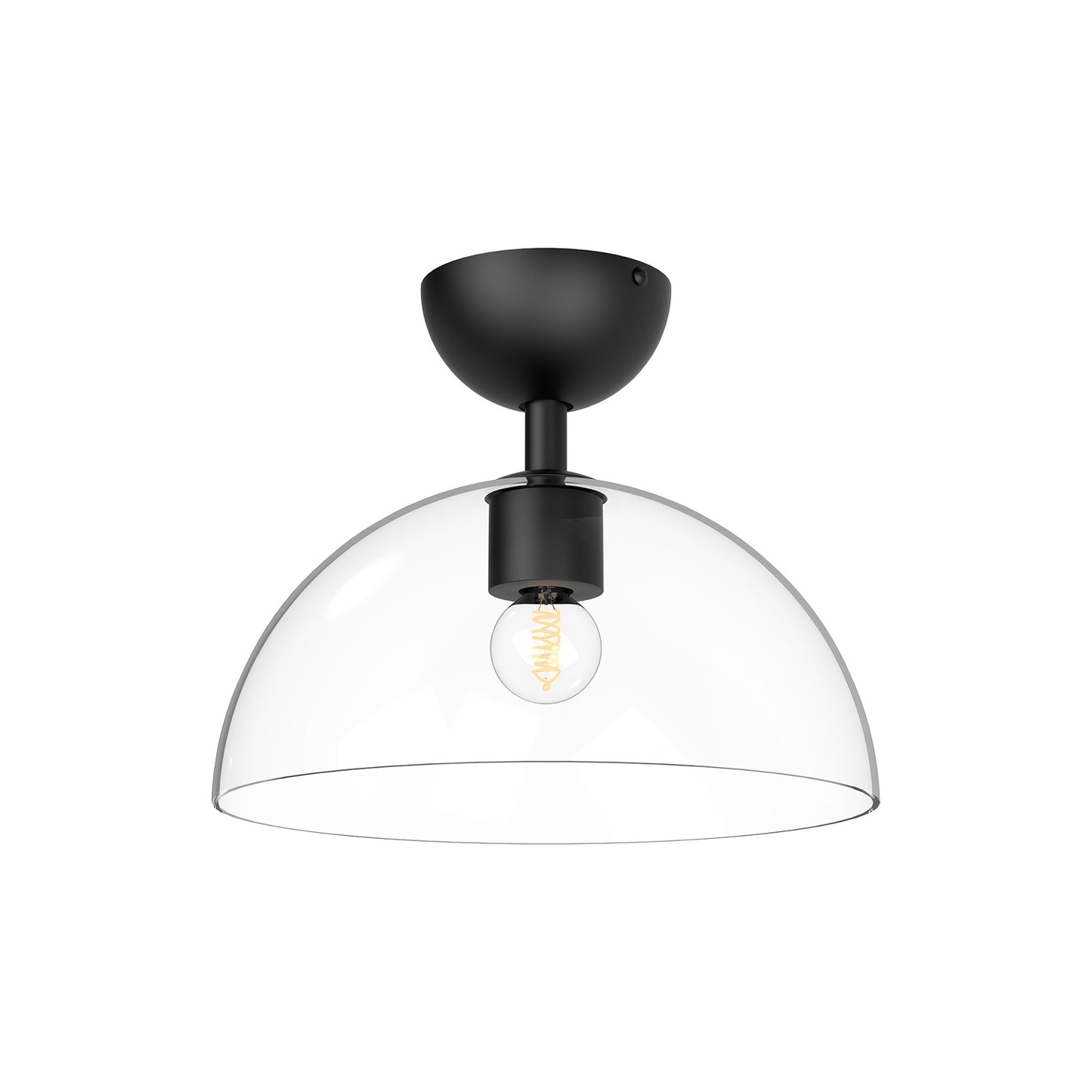 Jude One Light Semi-Flush Mount