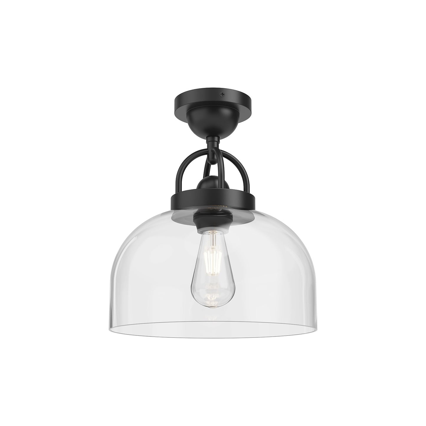 Lancaster Semi Flush Ceiling Light