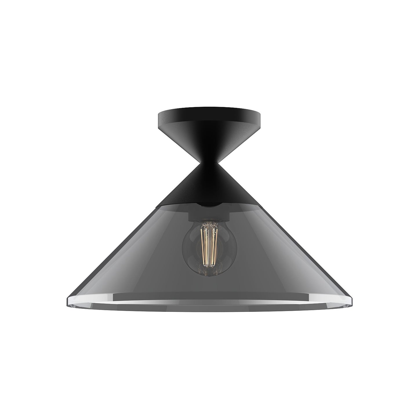 Mauer One Light Semi-Flush Mount