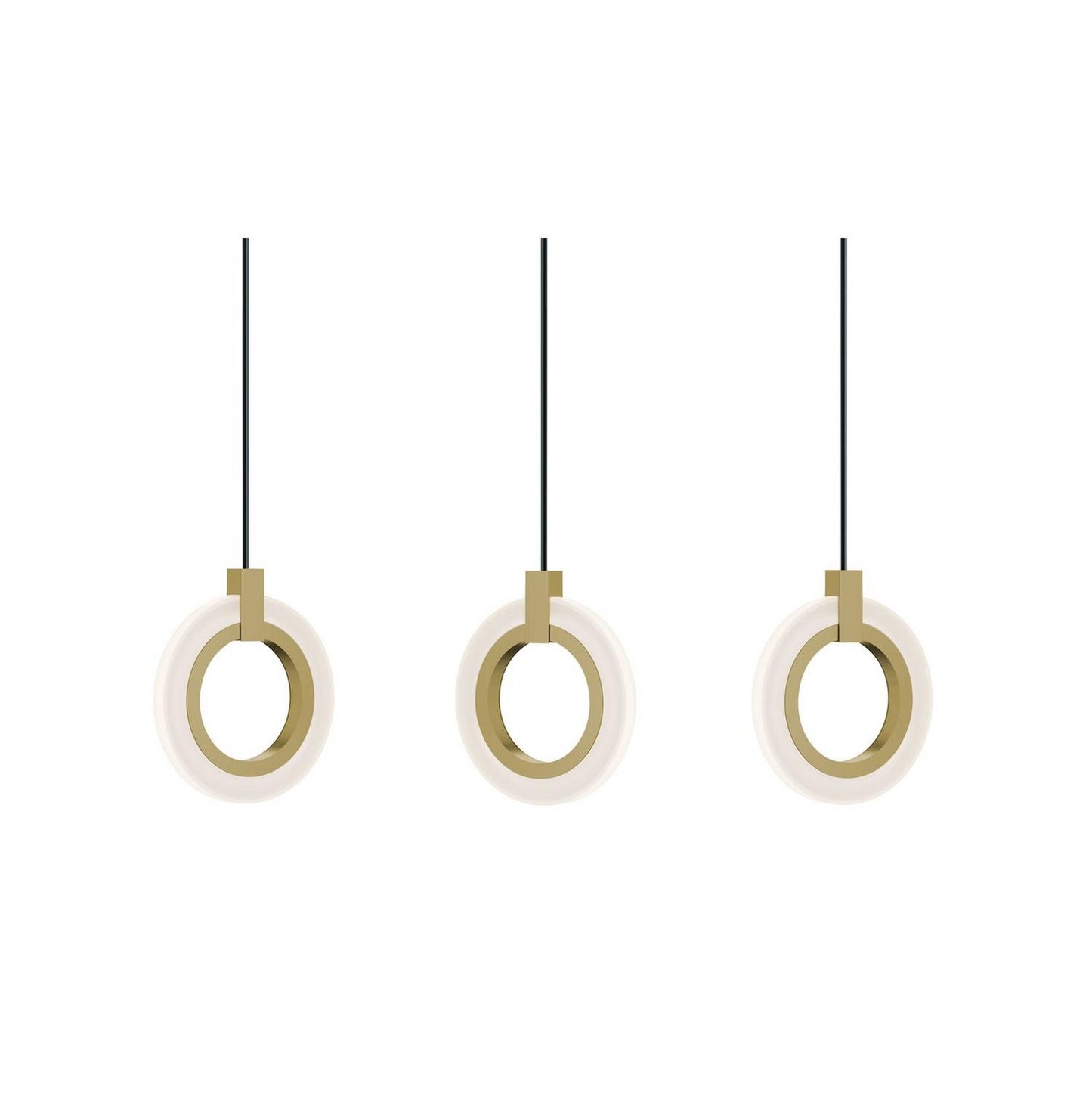 Halo Color-Select Linear Multi-Light Pendant