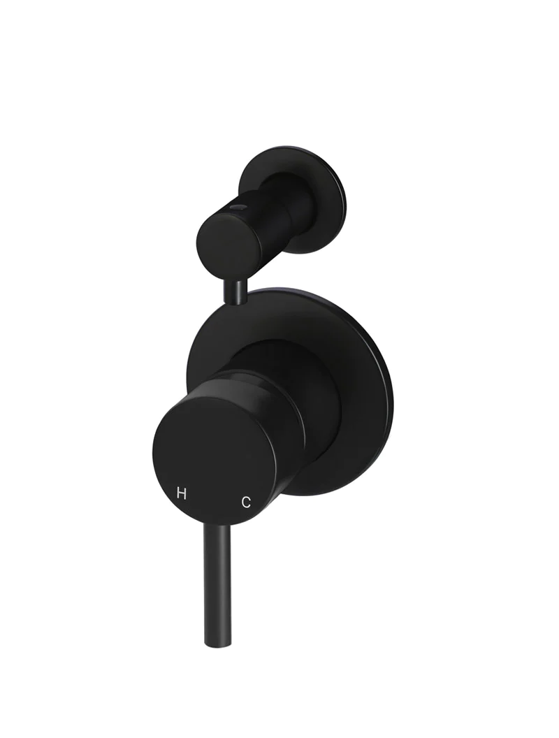 Meir Round Diverter Mixer (inc. in-wall body)