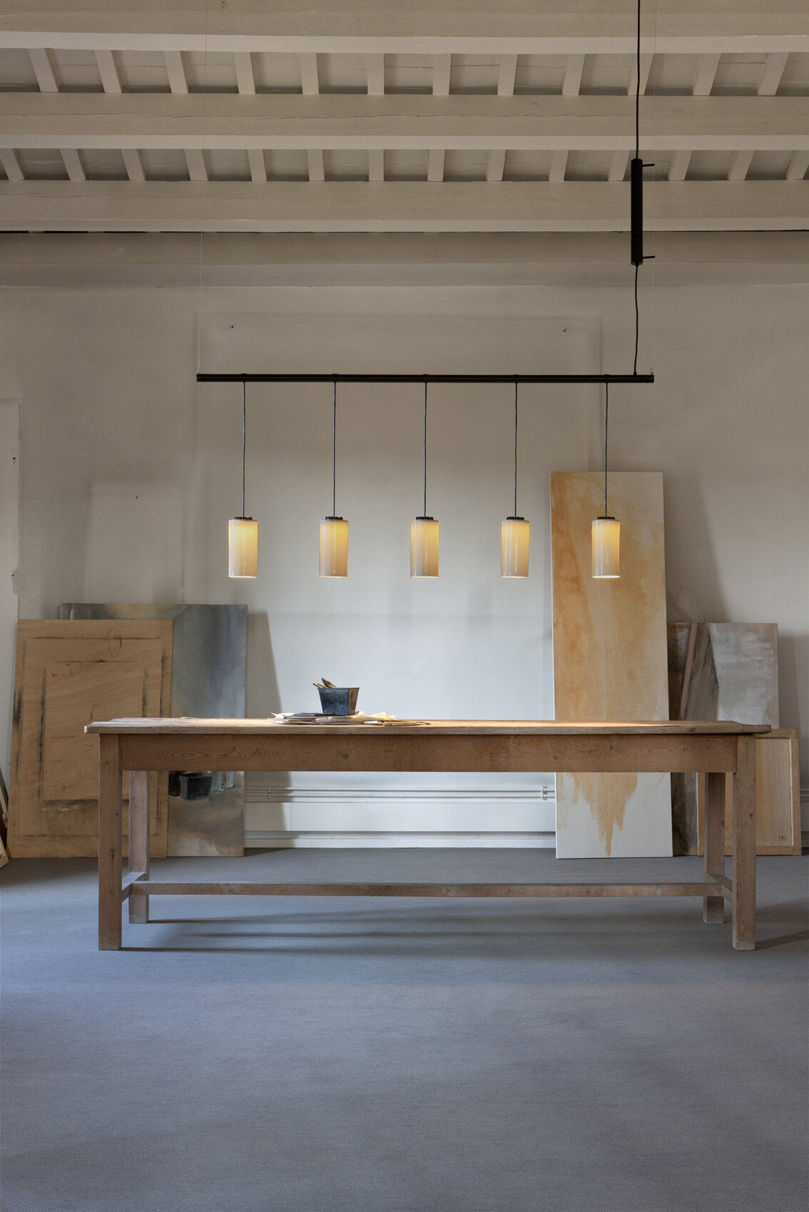 Cirio Lineal 1 Modulo Pendant lamps