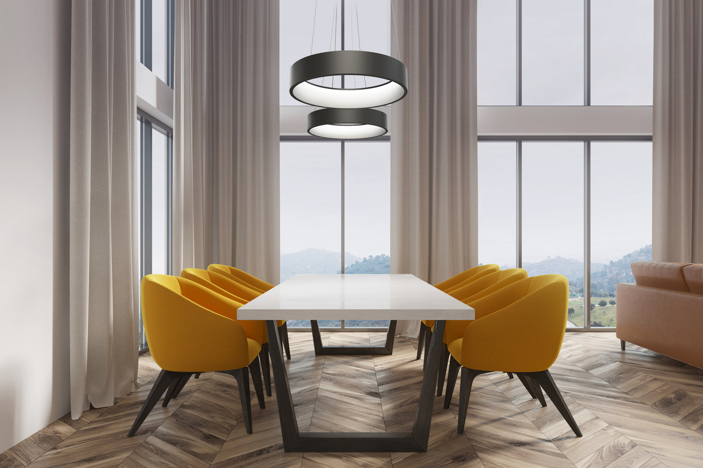 Circuit LED Pendant