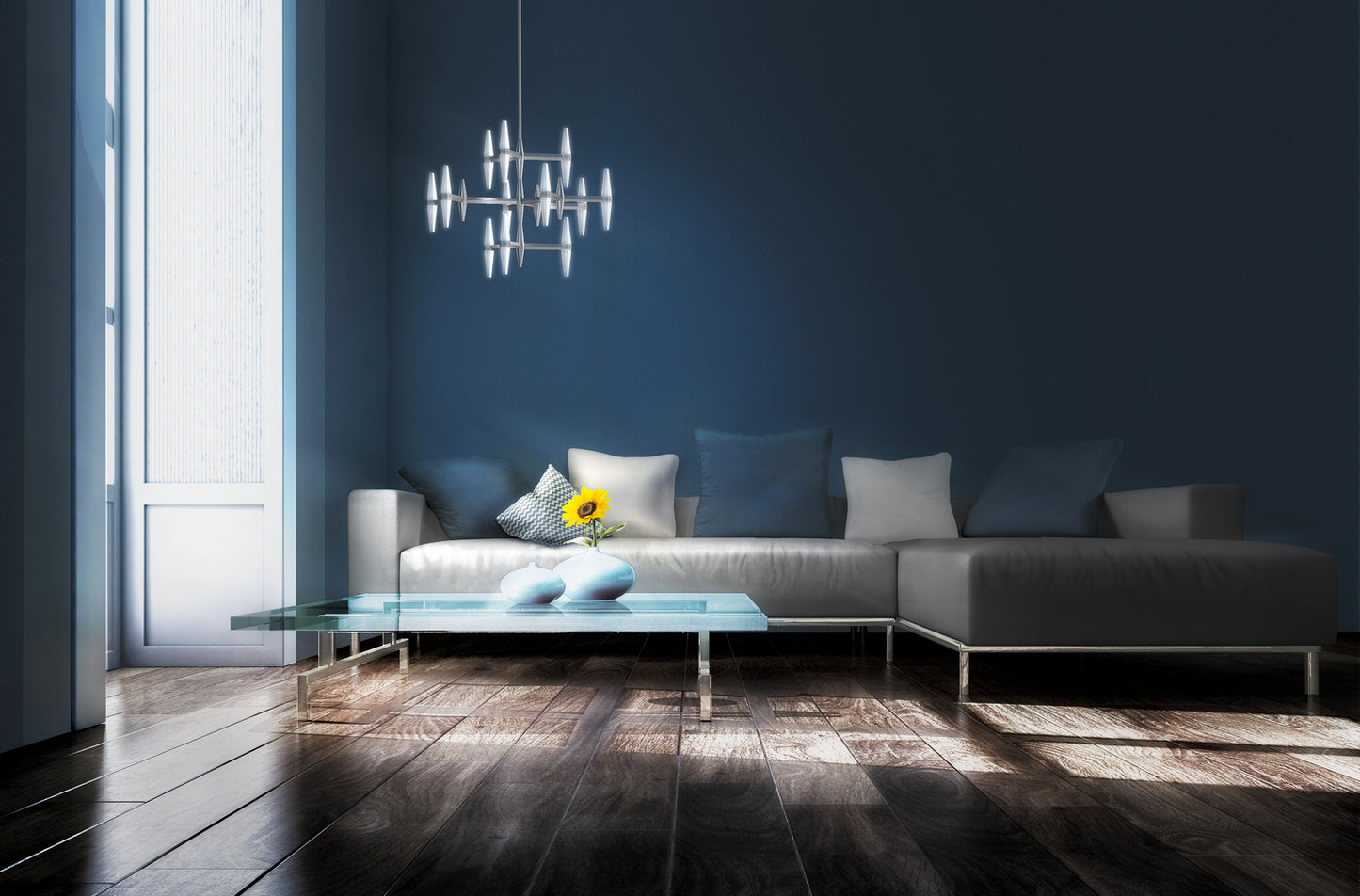 Prism Multi Tier Chandelier