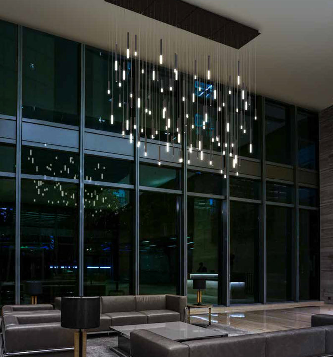 Steelos Modular Linear Multi-Light Suspension