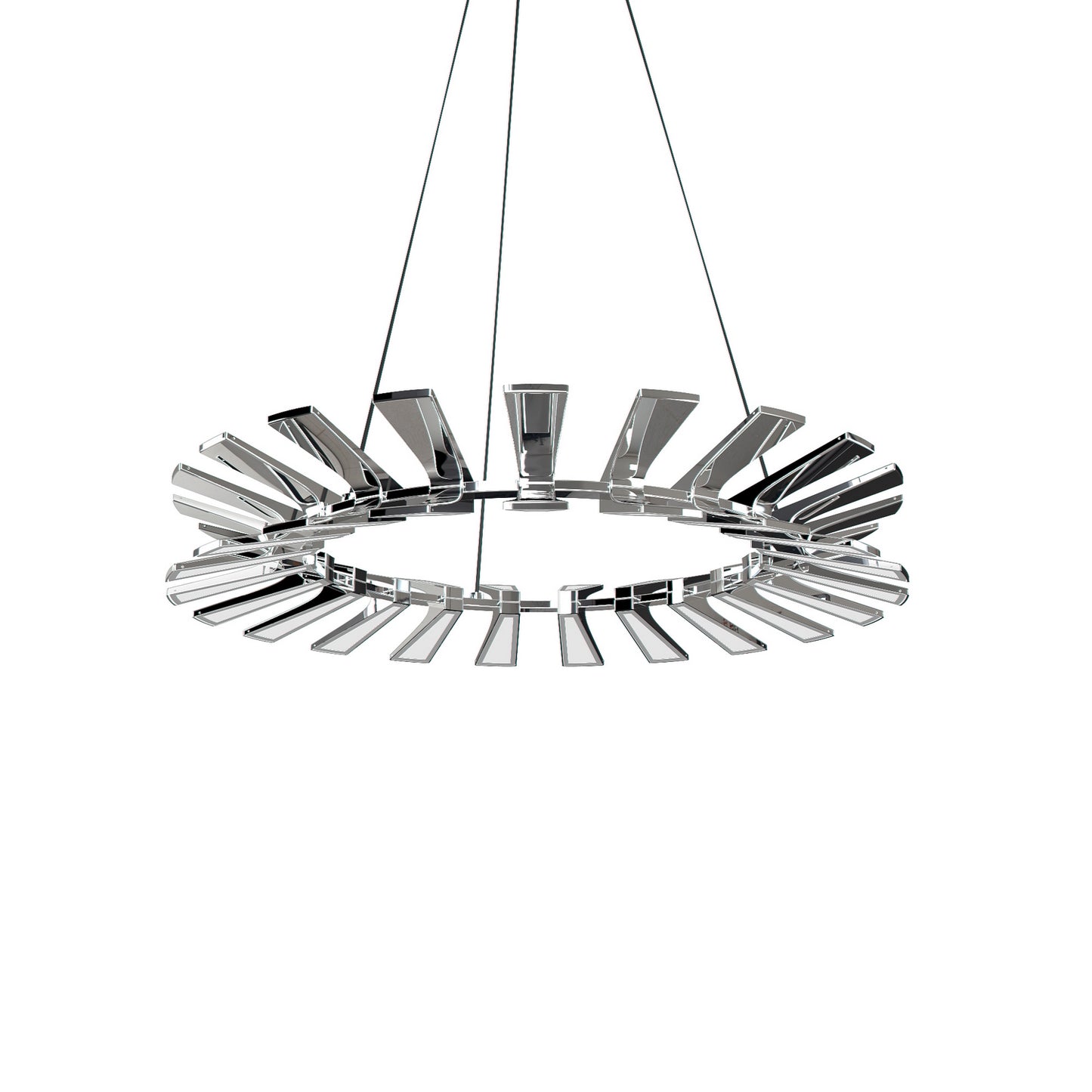 Wedge LED Chandelier