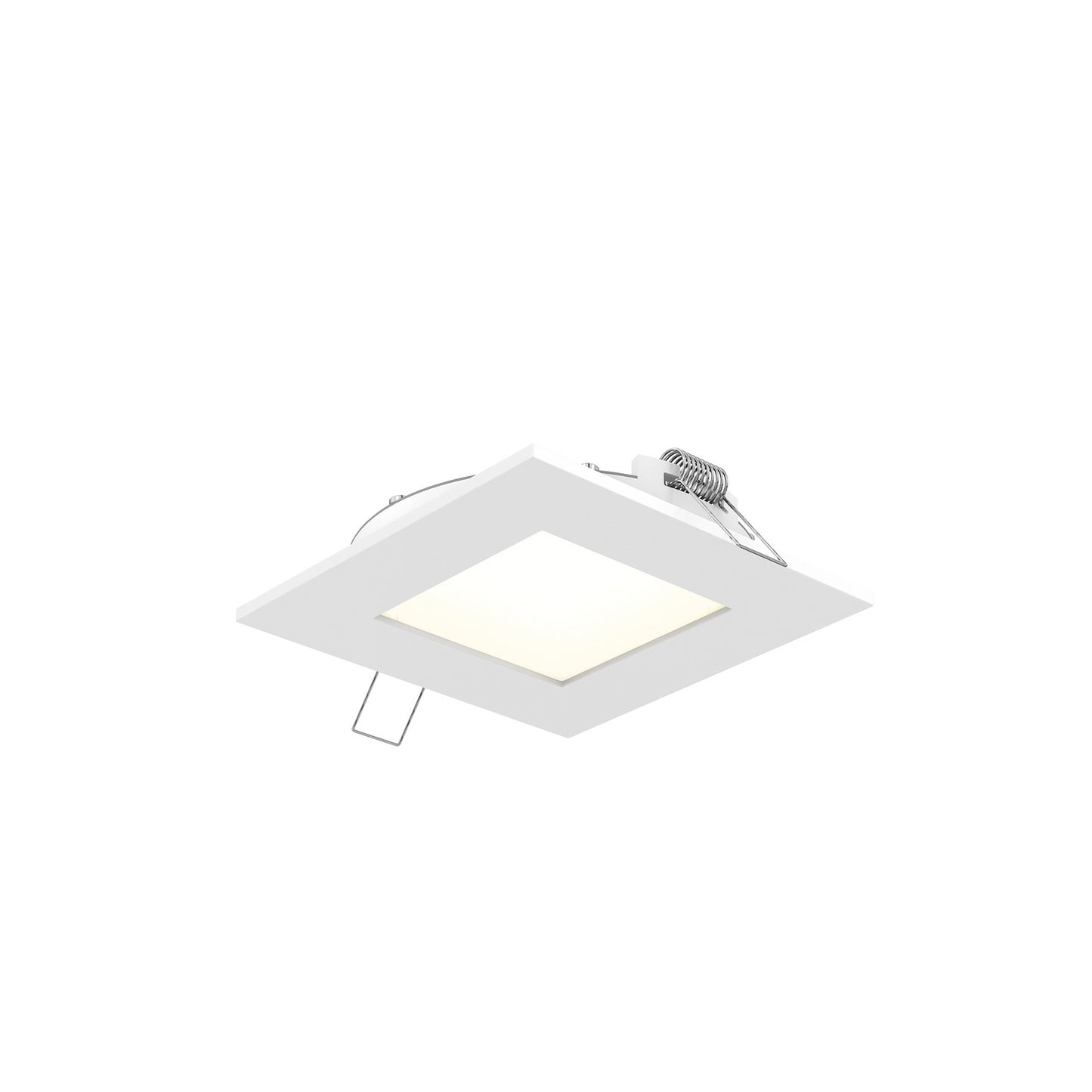 Excel 4 Inch Square Color-Select Recessed Panel Light