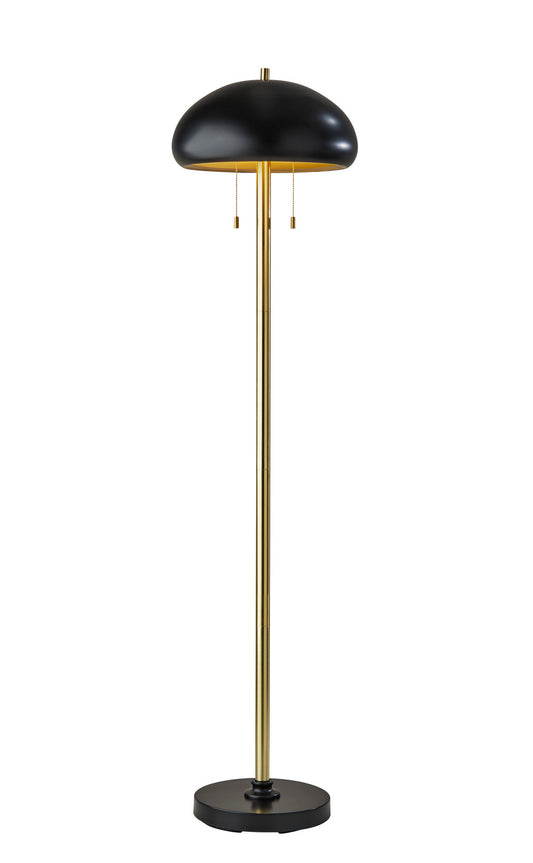 Cap Two Light Floor Lamp