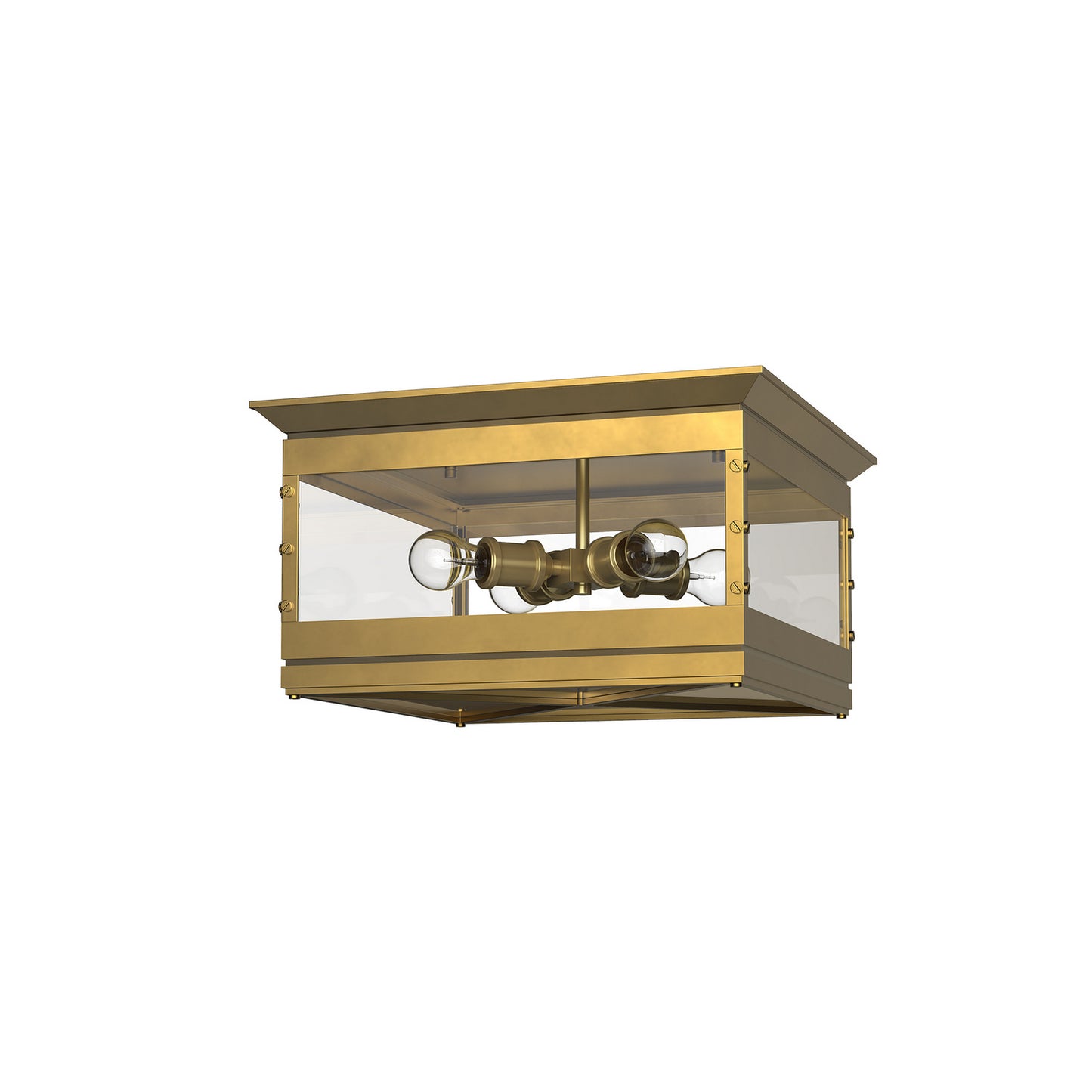 Douglas Four Light Flush Mount