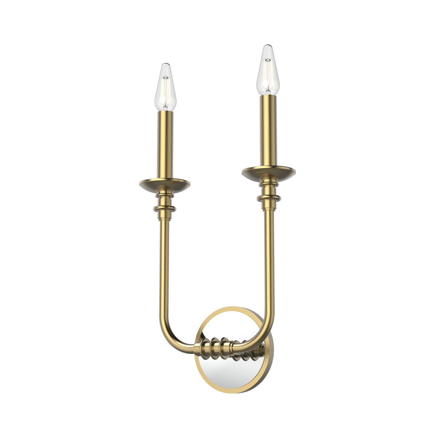 Peabody Two Light Bathroom Fixture