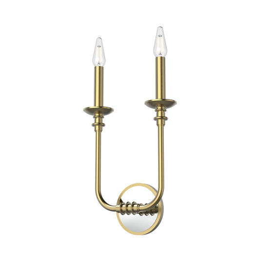Peabody Two Light Bathroom Fixture