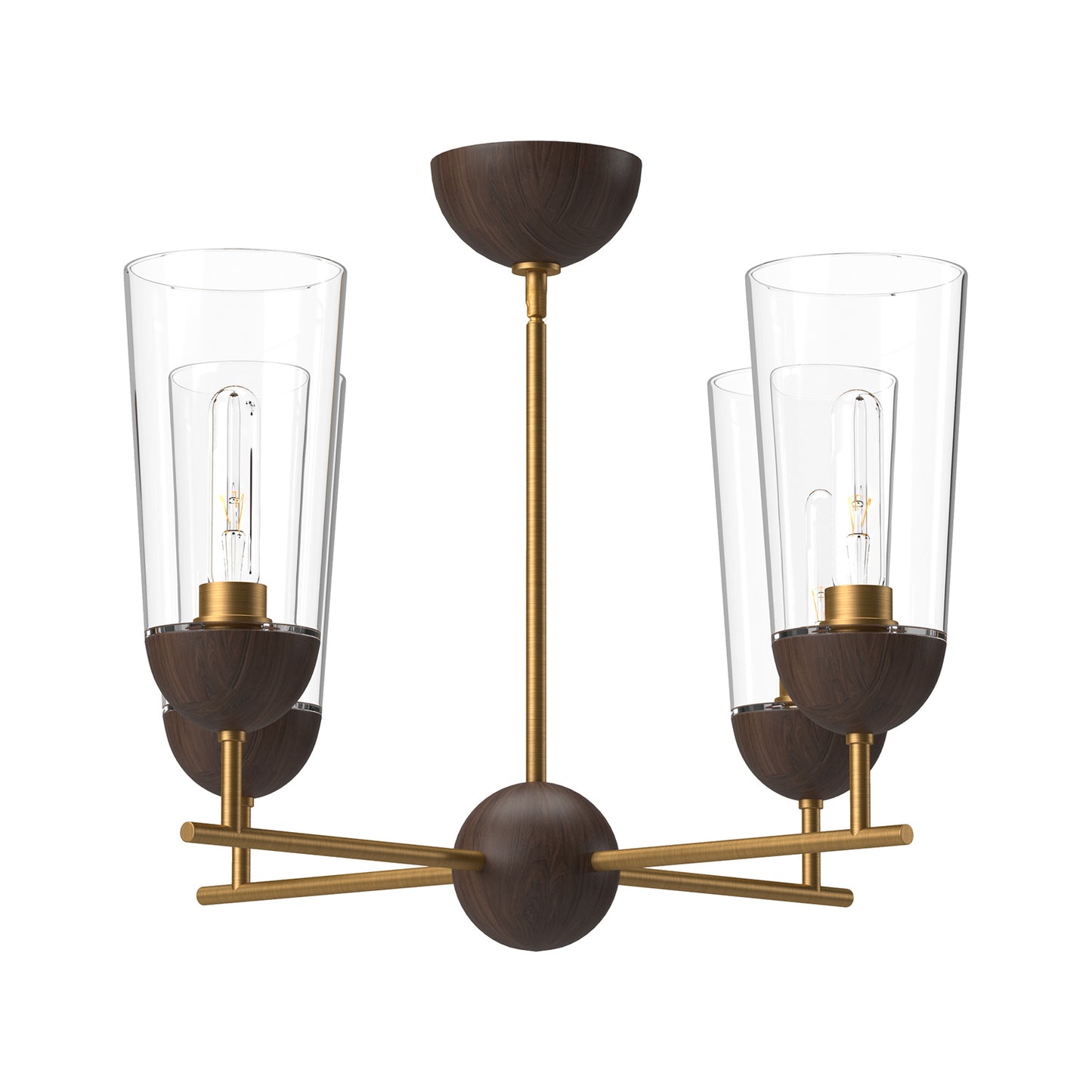 Emil Four Light Chandelier