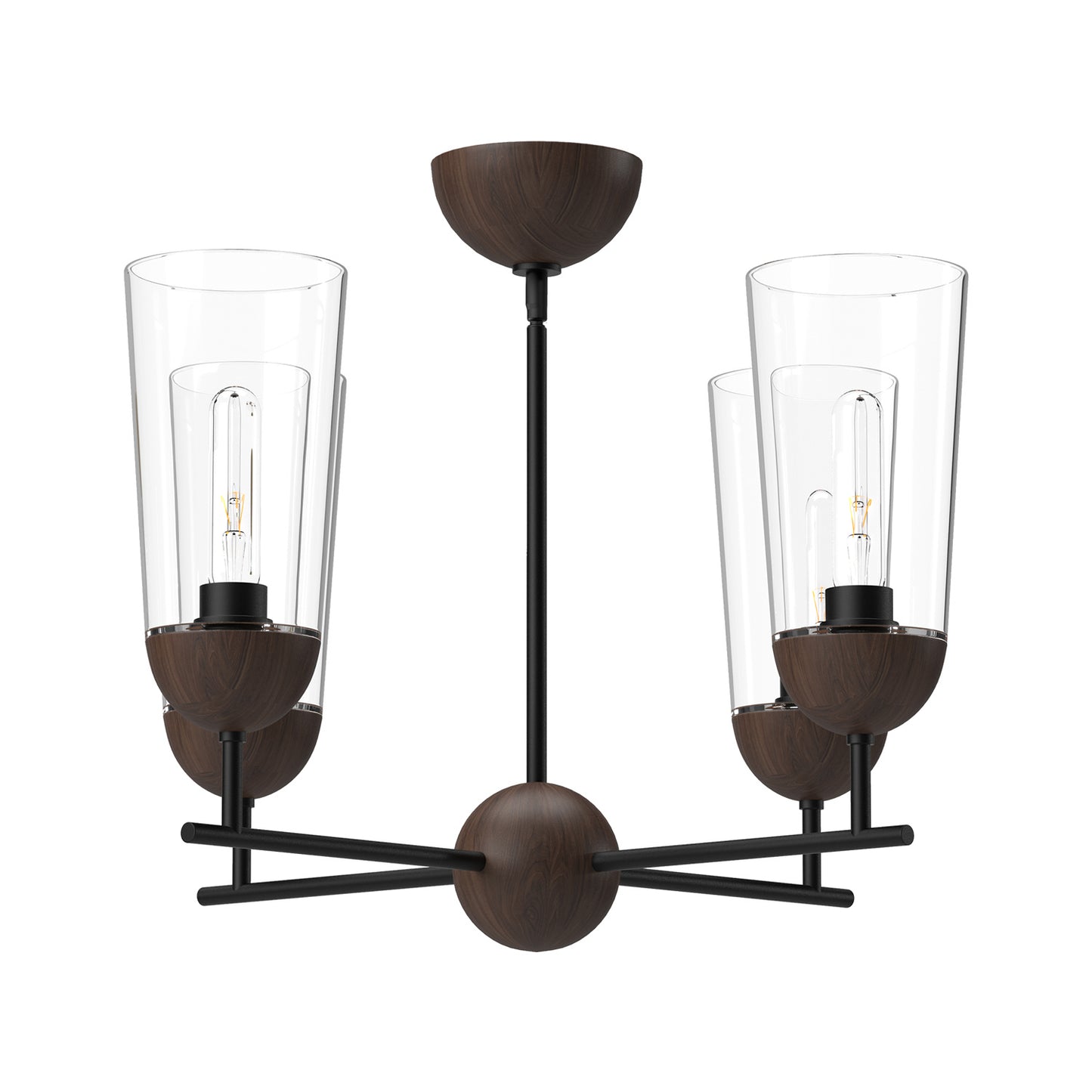 Emil Four Light Chandelier
