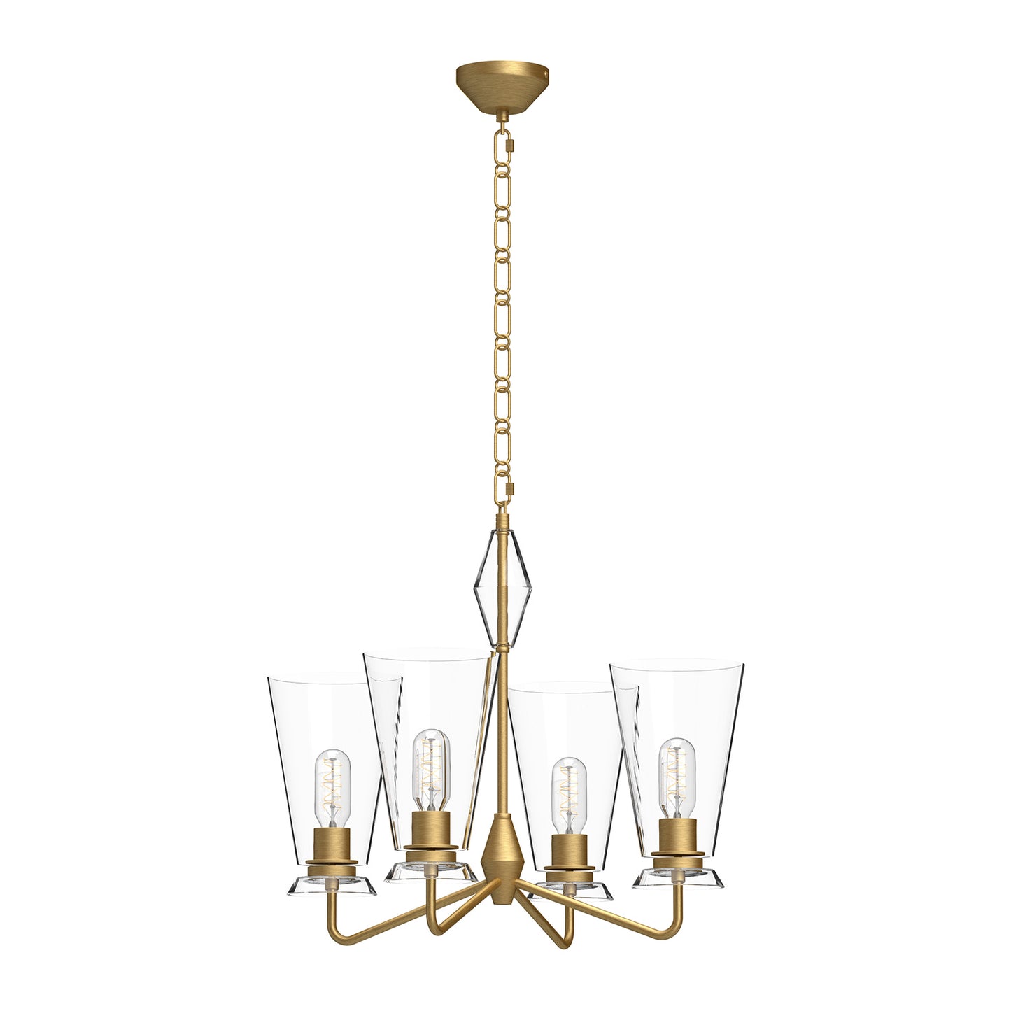 Salem Four Light Chandelier