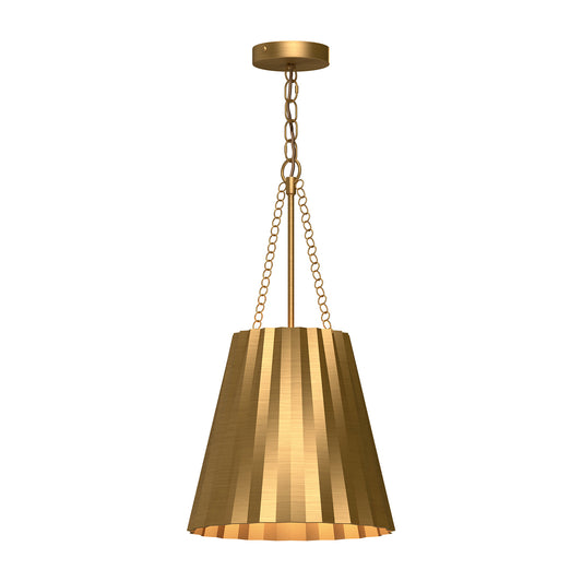 Plisse Tapered Pendant