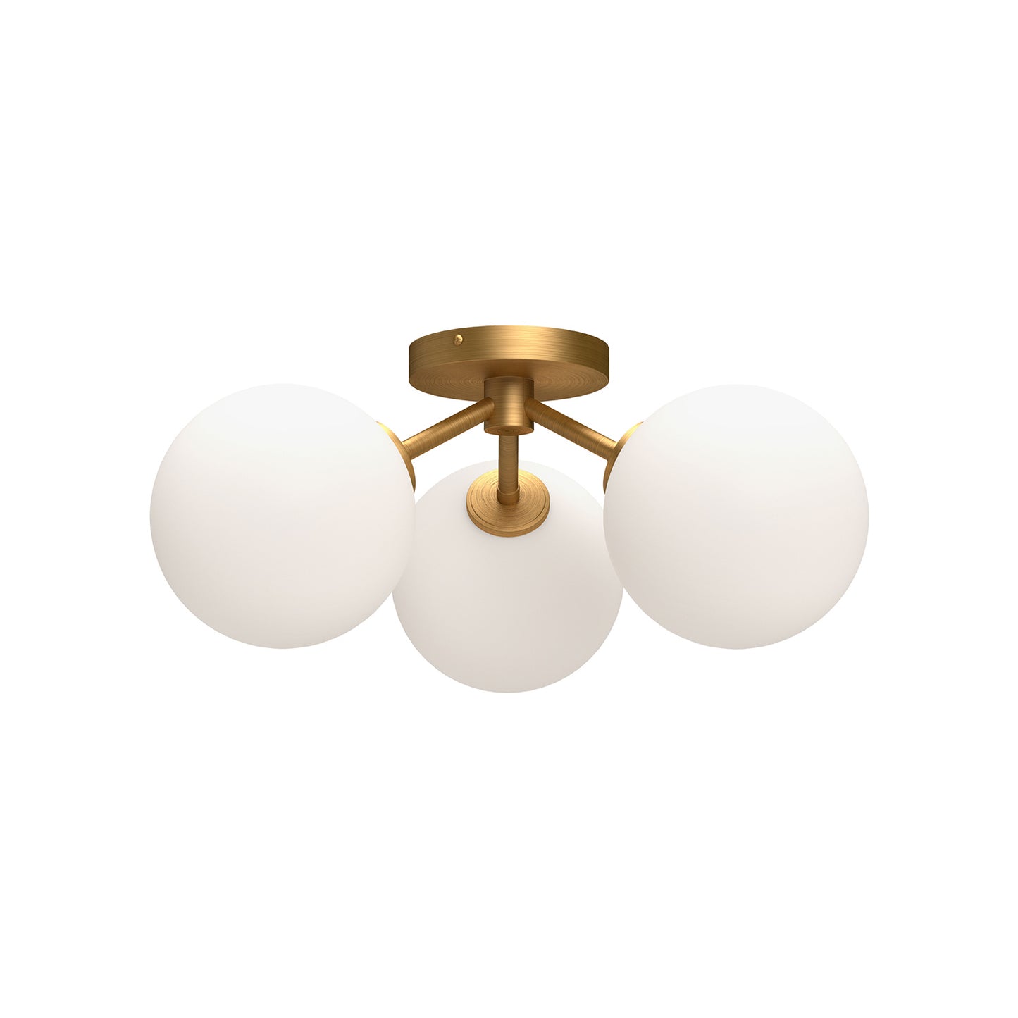 Cassia Three Light Semi-Flush Mount