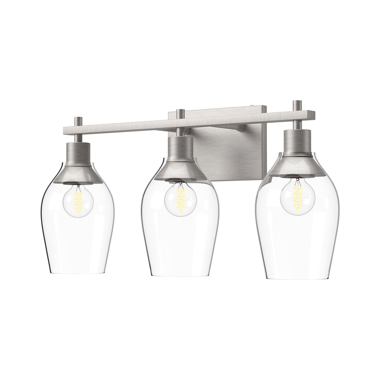 Kingsley Three Light Bathroom Fixtures