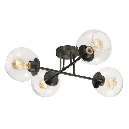 Jamie Four Light Flush Mount