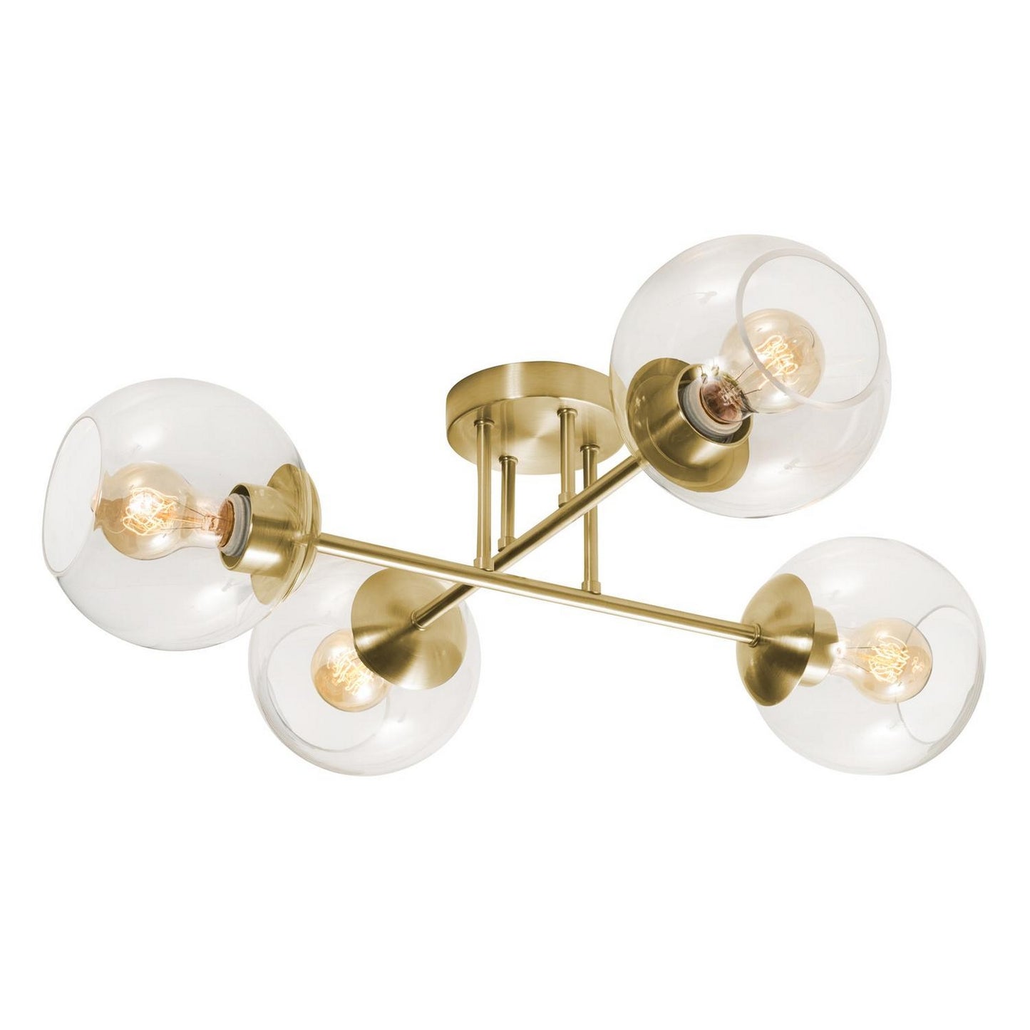 Jamie Four Light Flush Mount