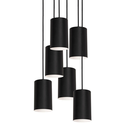 Tyke Round Multi Light Pendant