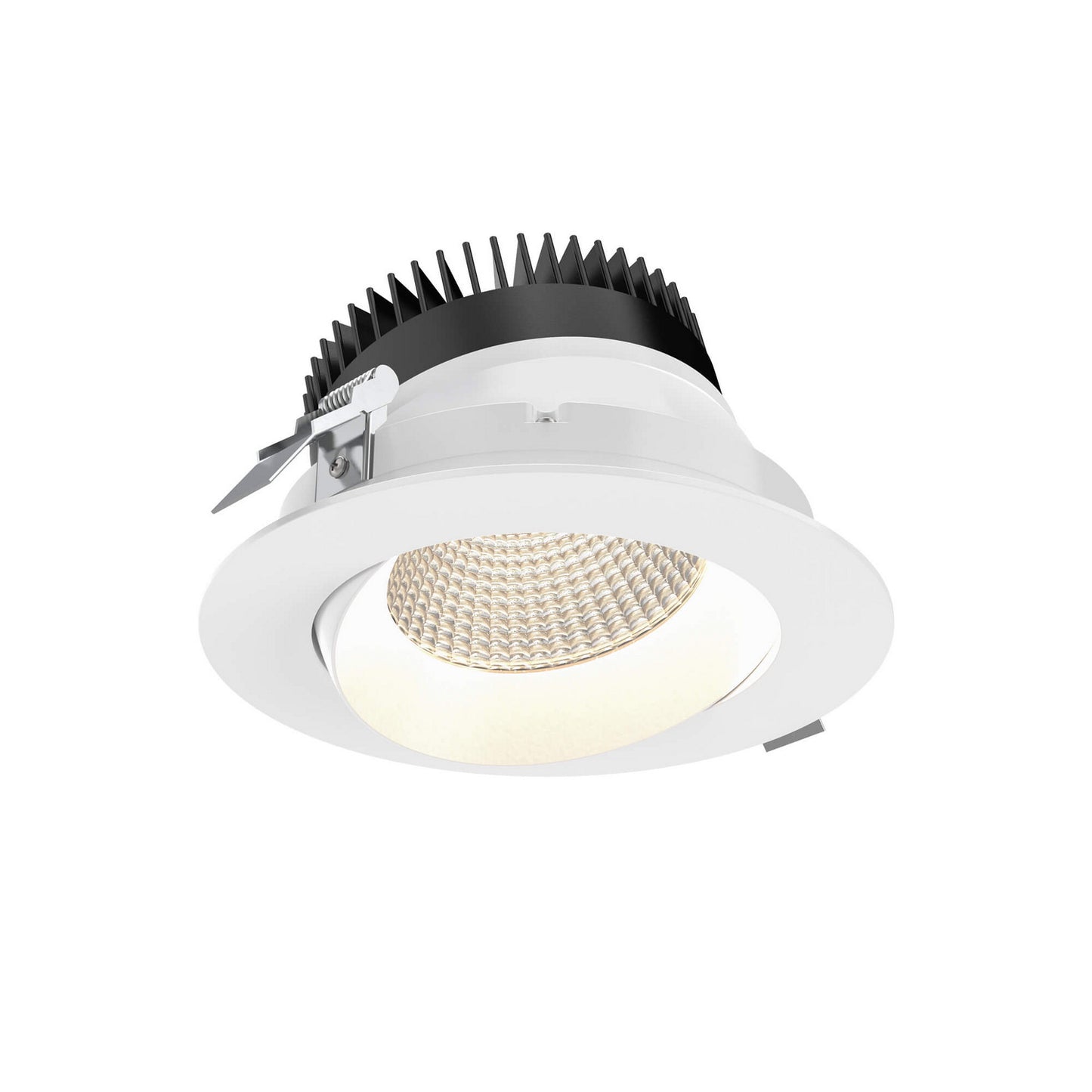 Revolve Round Regressed Gimbal Downlight