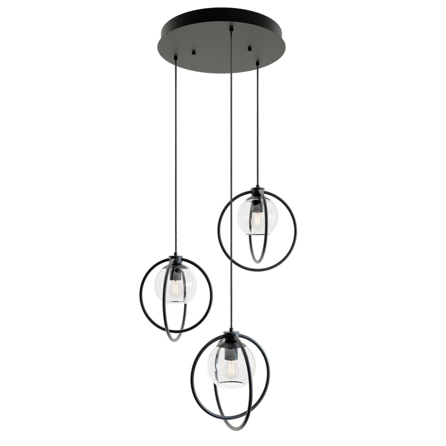 Jamie Round Multi Light Pendant
