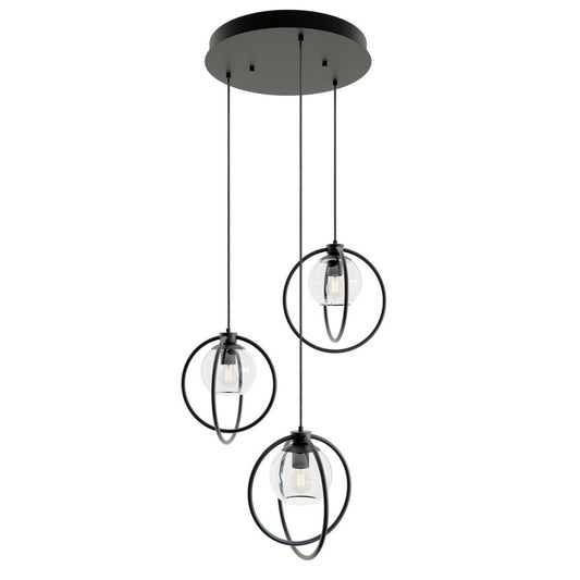 Jamie Round Multi Light Pendant