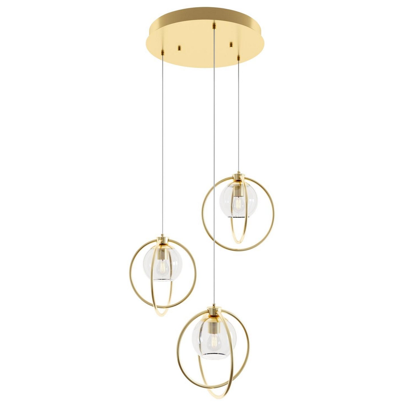 Jamie Round Multi Light Pendant
