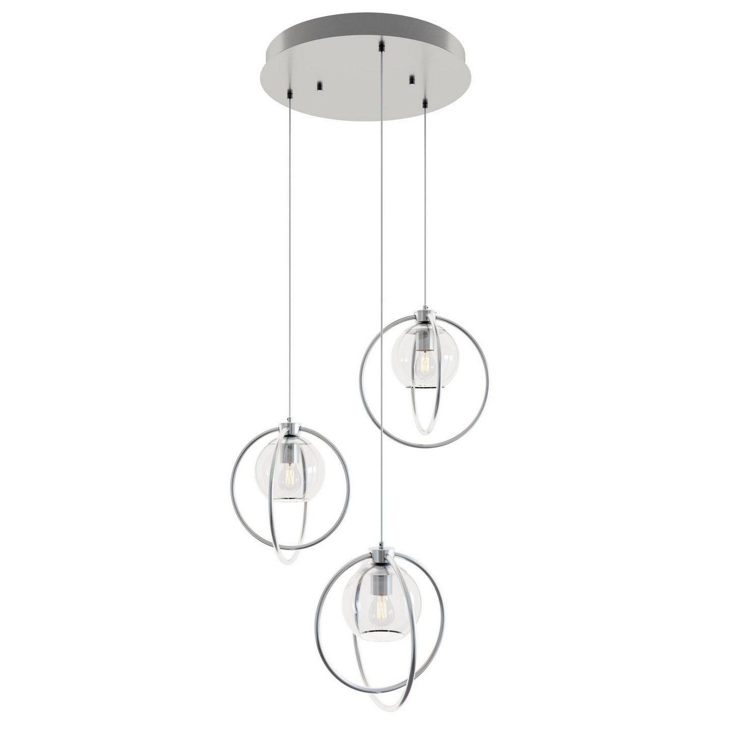 Jamie Round Multi Light Pendant