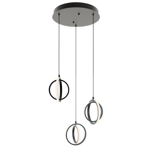 Lock Round Multi Light Pendant