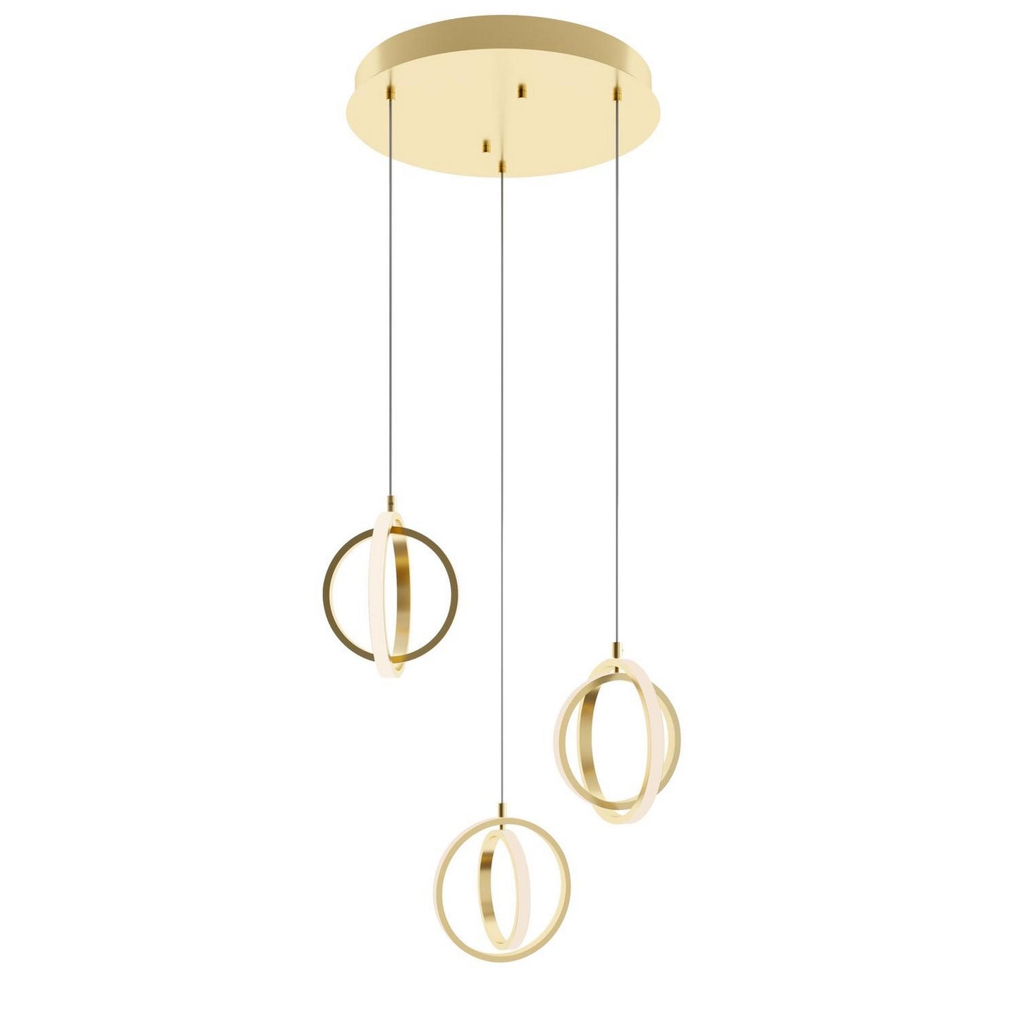 Lock Round Multi Light Pendant