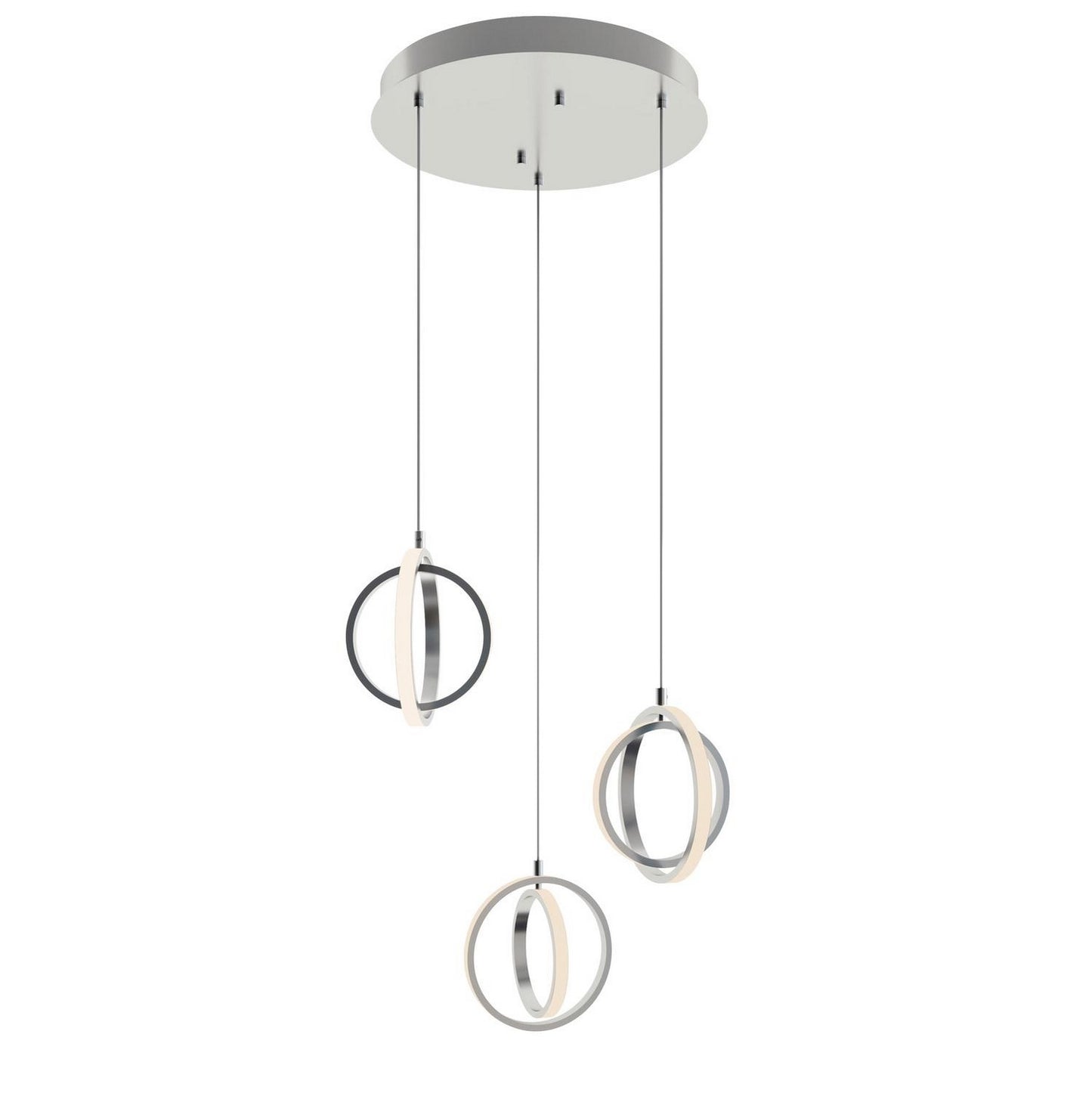 Lock Round Multi Light Pendant