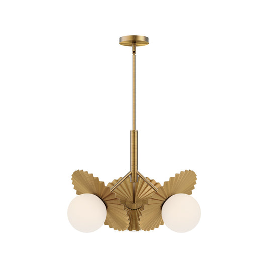 Plume Three Light Chandelier