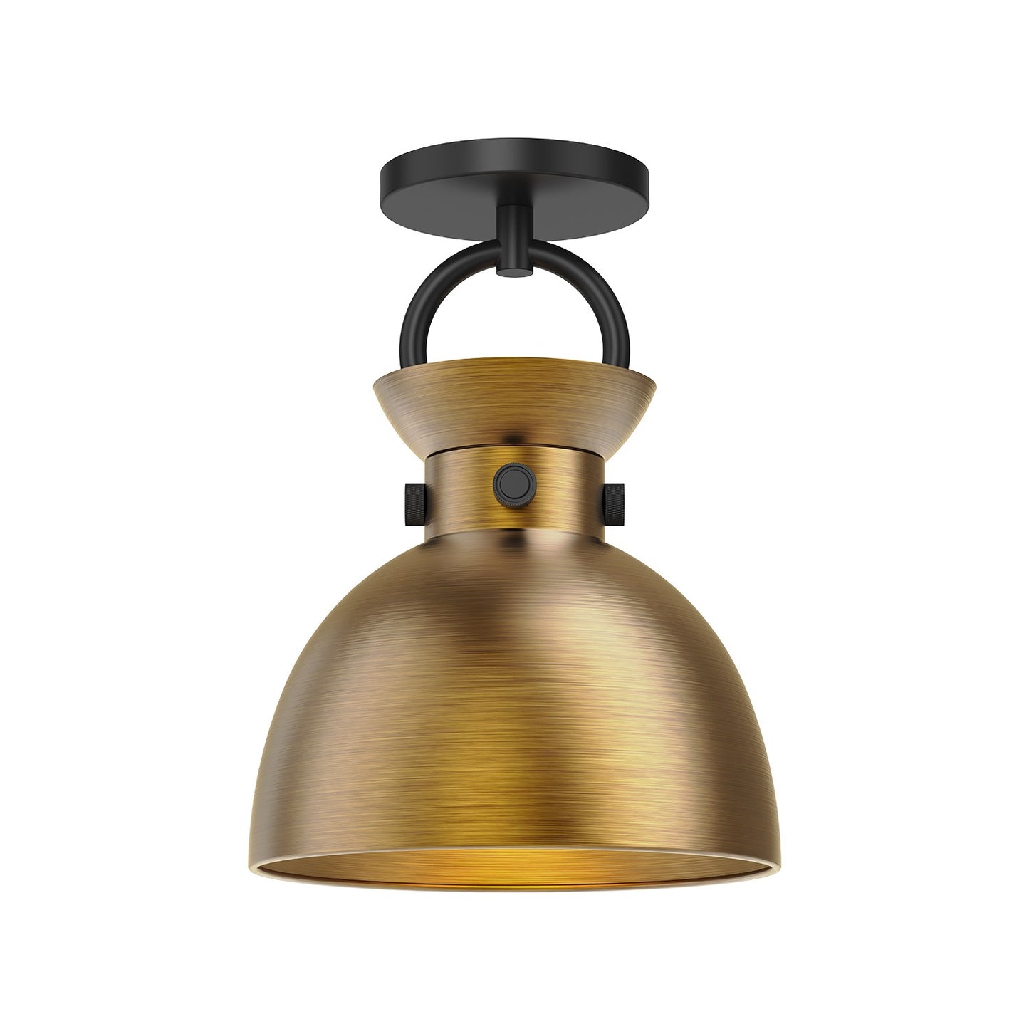 Waldo One Light Semi-Flush Mount