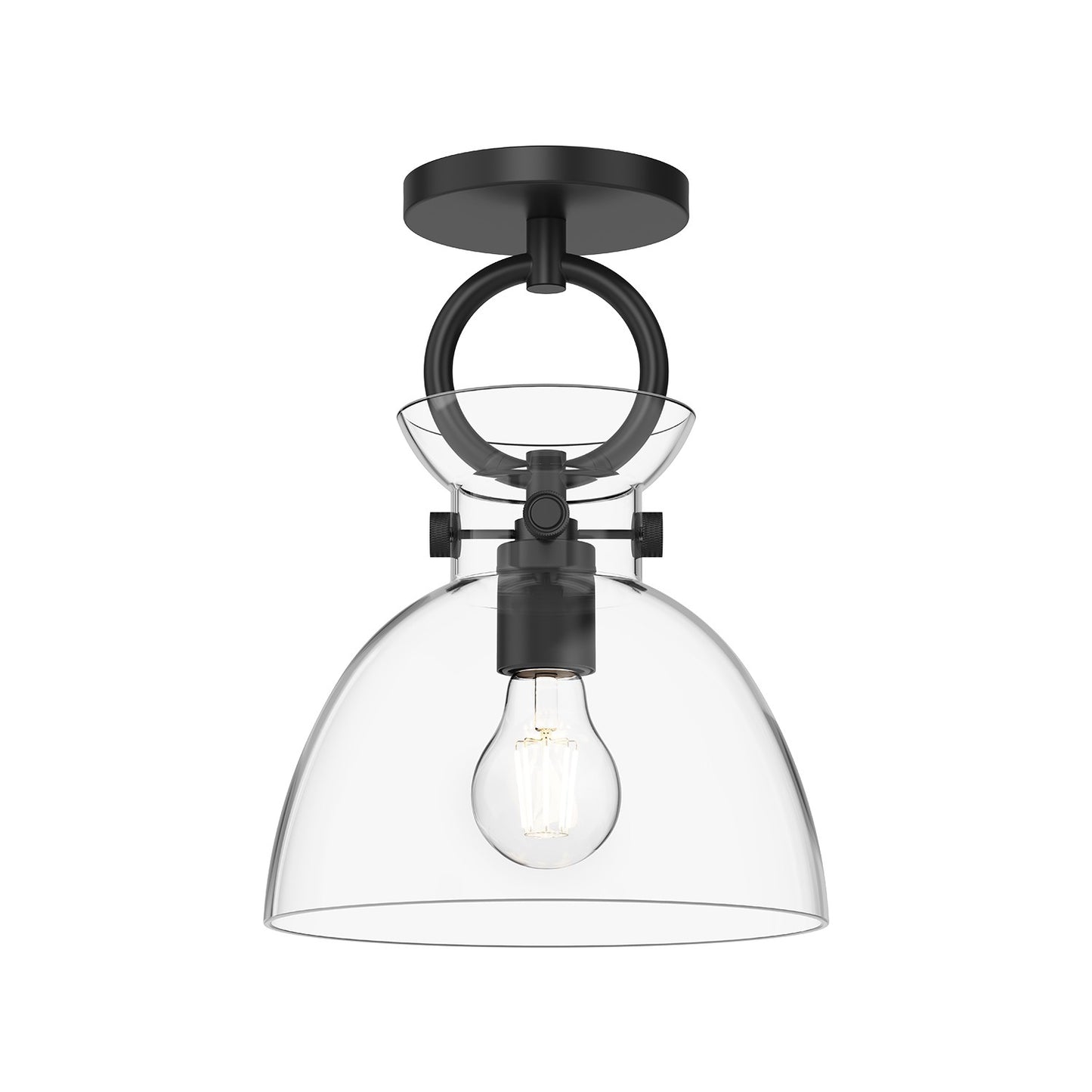 Waldo One Light Semi-Flush Mount