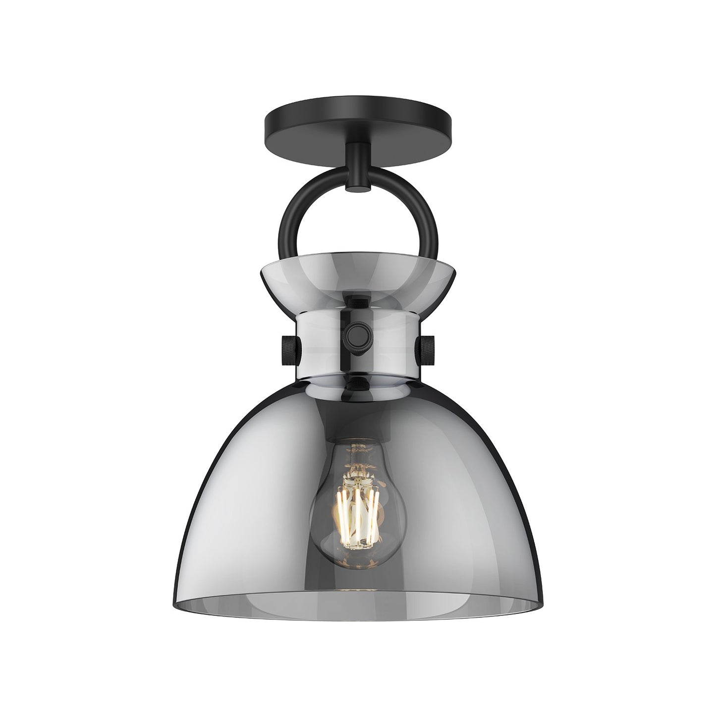 Waldo One Light Semi-Flush Mount