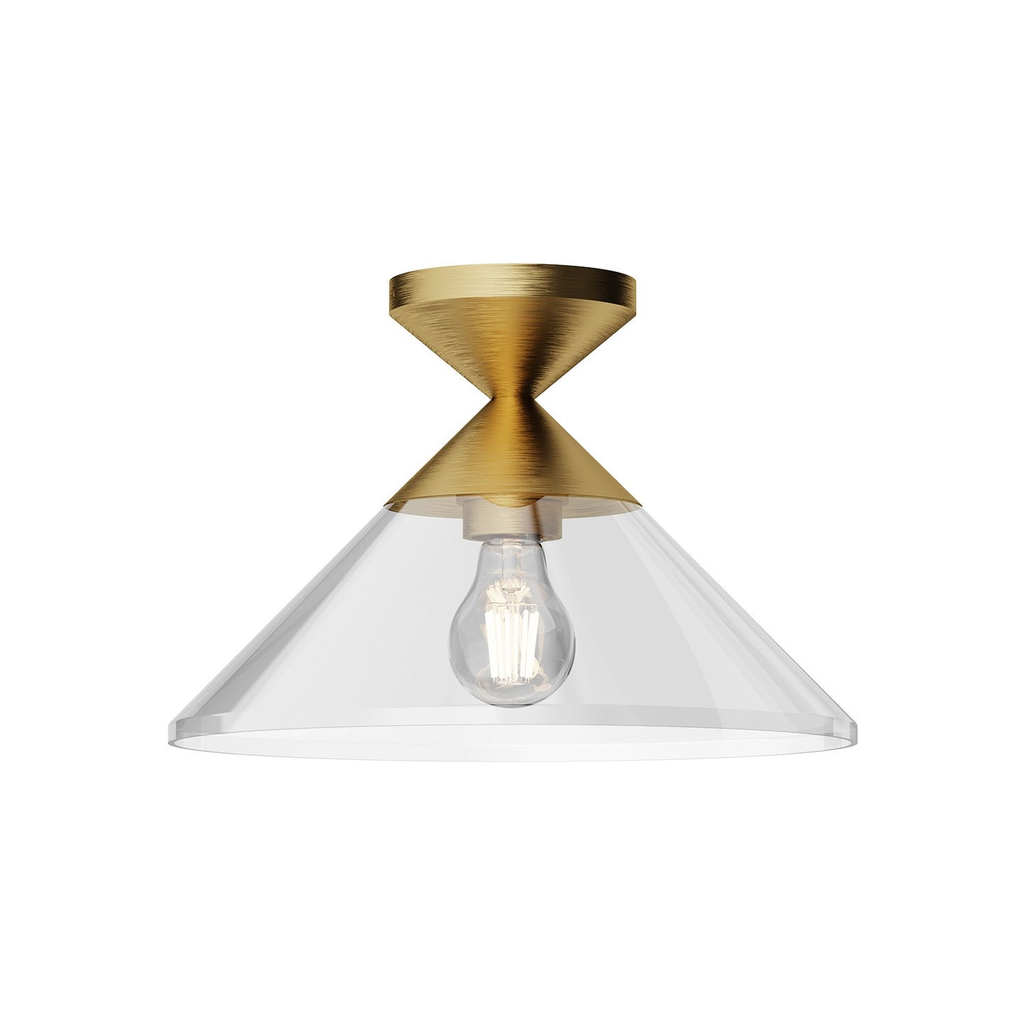 Mauer One Light Semi-Flush Mount