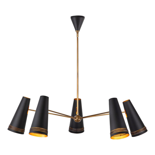 Brickell Five Light Chandelier