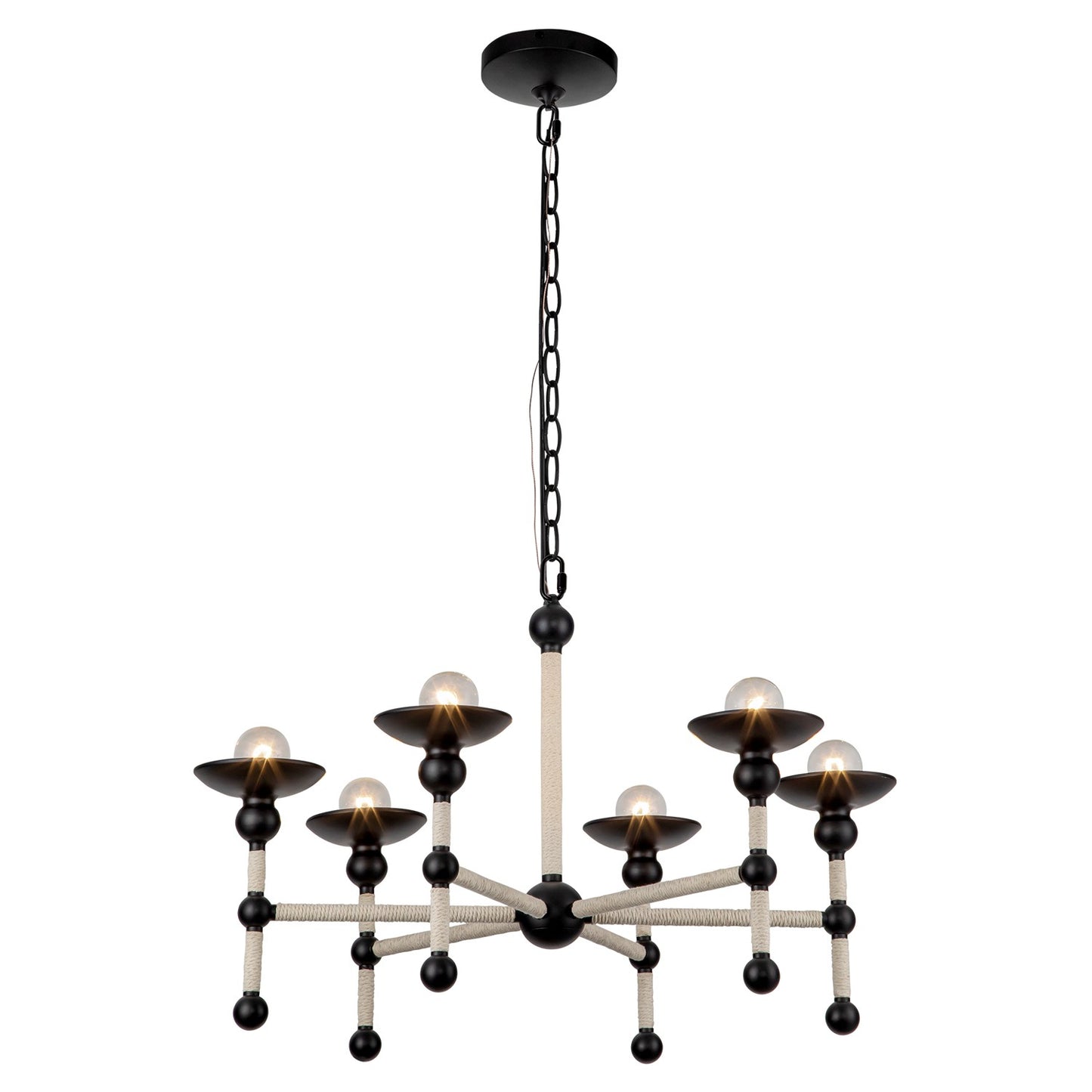 Nadine Six Light Chandelier