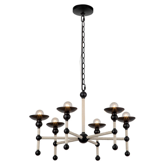 Nadine Six Light Chandelier