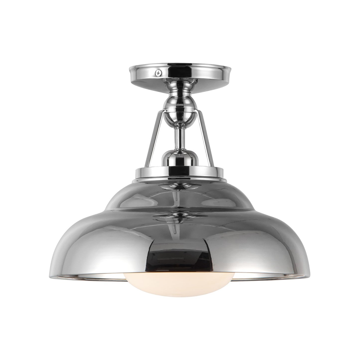 Palmetto One Light Semi-Flush Mount