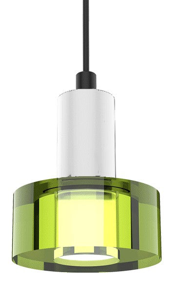 Color Gel Light Guide LED Pendant