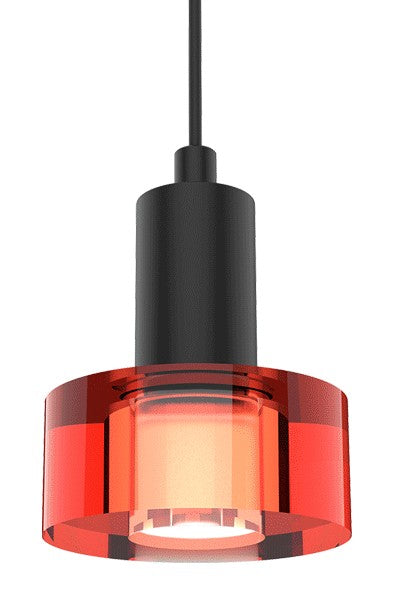 Color Gel Light Guide LED Pendant