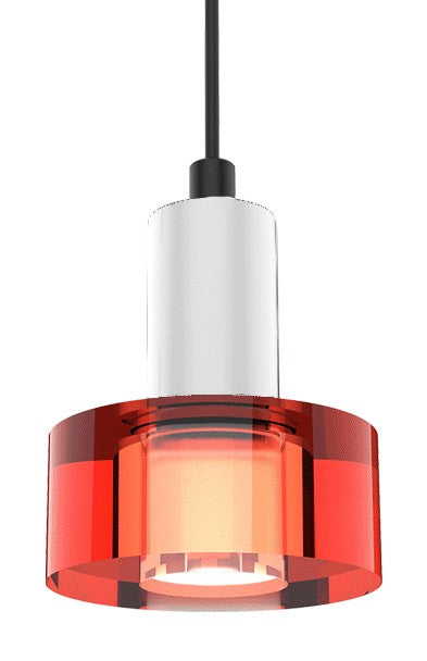 Color Gel Light Guide LED Pendant