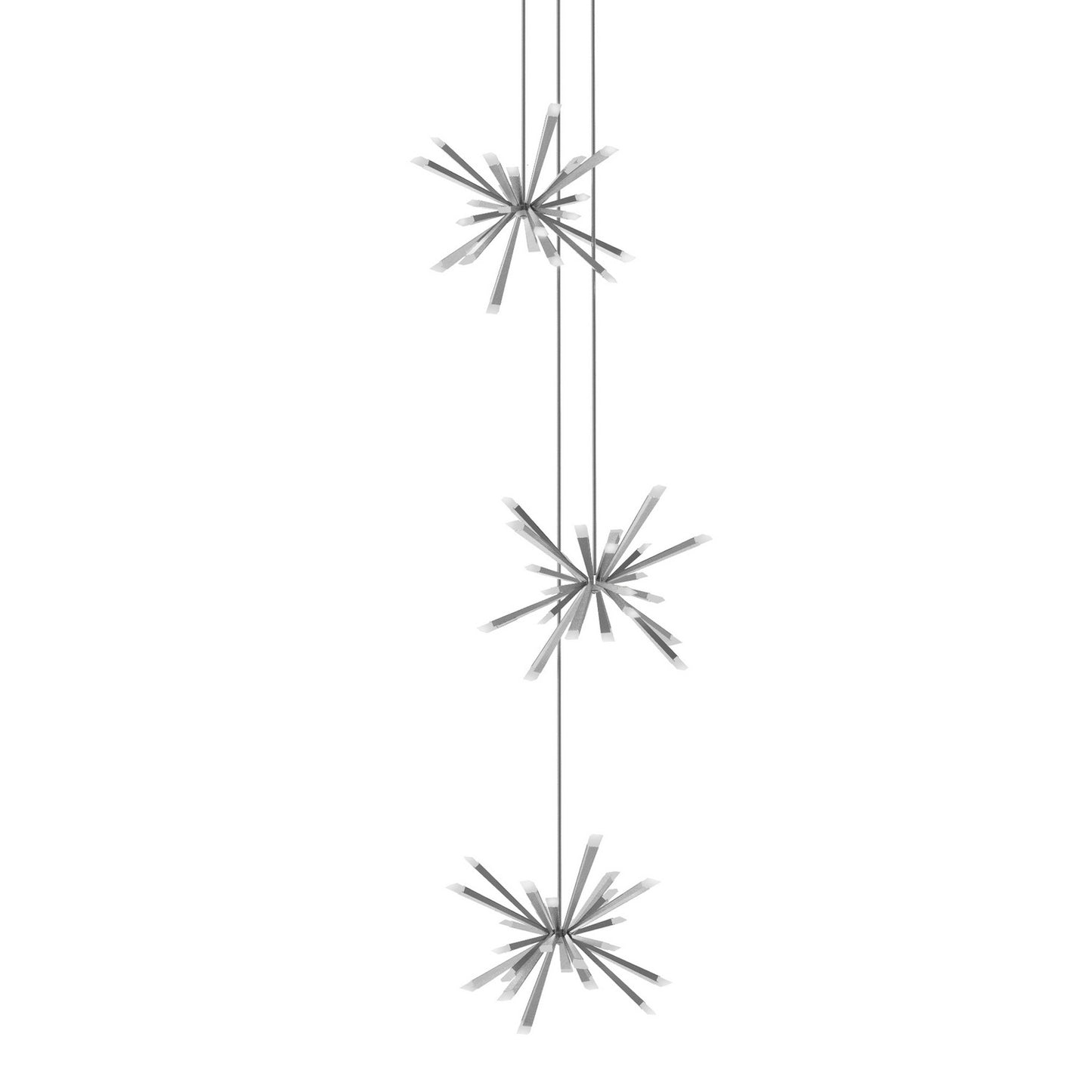 Starburst Triple Pendant