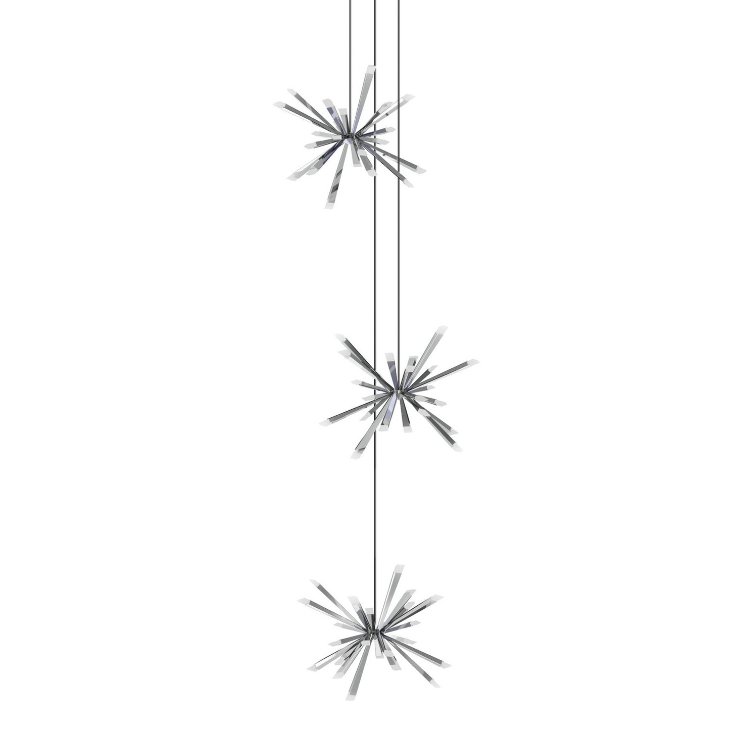 Starburst Triple Pendant