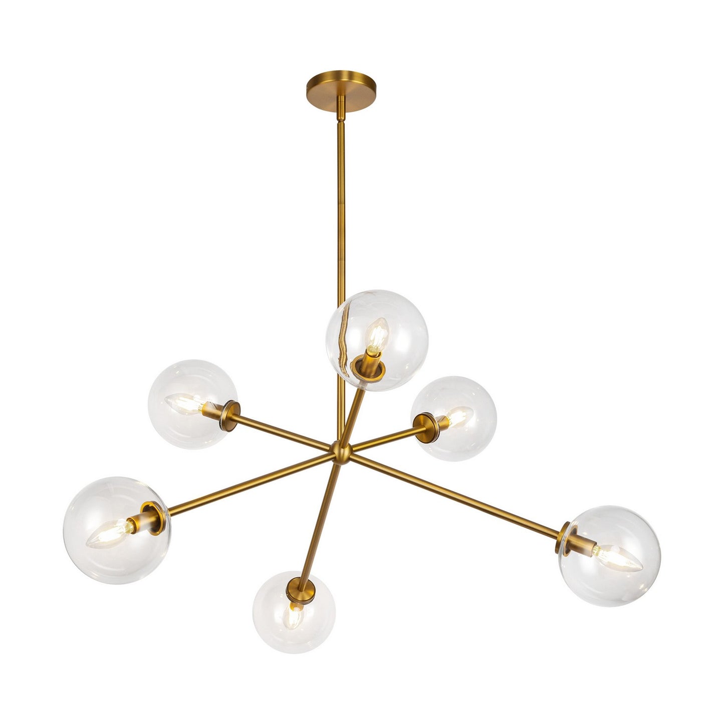 Cassia Six Light Chandelier