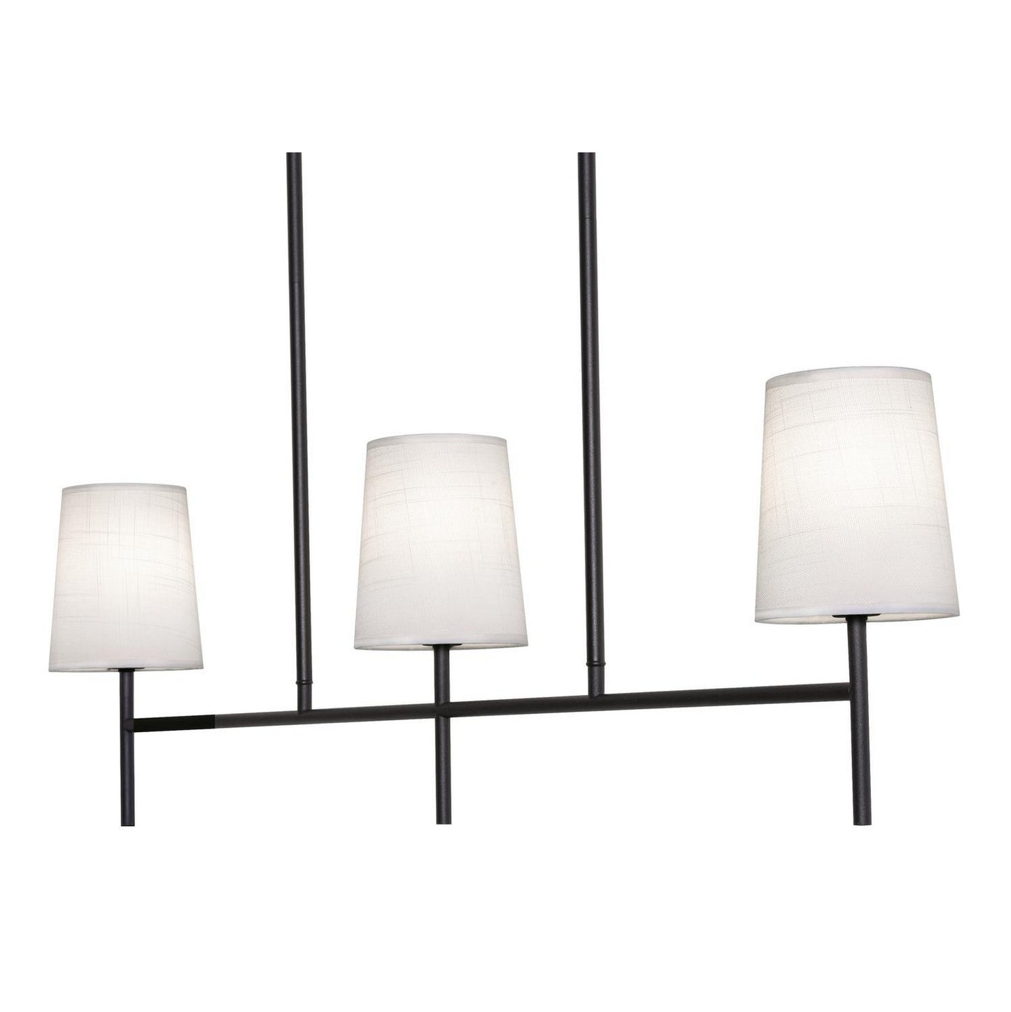 Rose Three Light Linear Pendant