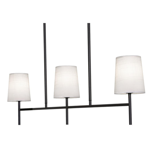 Rose Three Light Linear Pendant